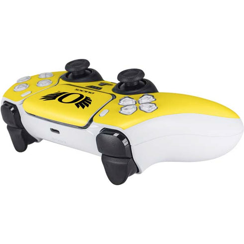 University of Oregon Ducks Yellow PS5 Controller Skin